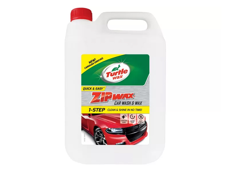 Turtle Wax Zip Wax Car Wash & Wax 5L
